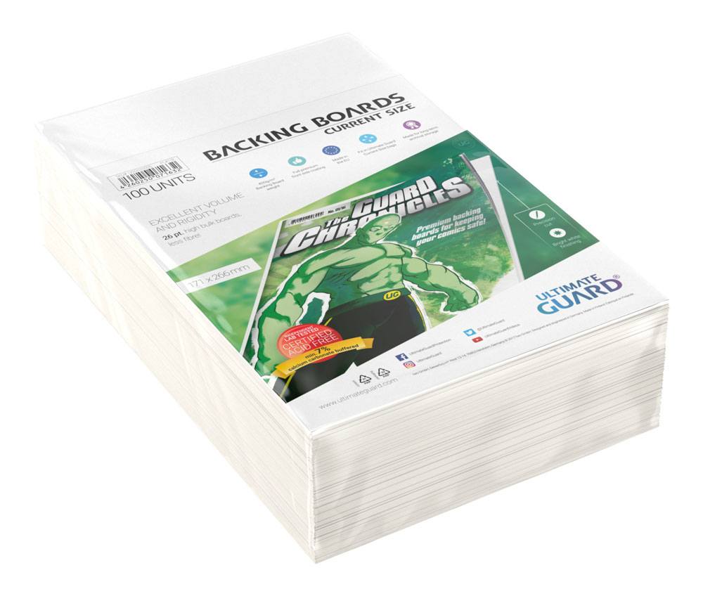Ultimate Guard - Comic Backing Boards Current Size