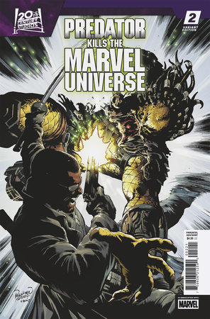 PREDATOR KILLS THE MARVEL UNIVERSE #2 PAGULAYAN HUNTING THE HUNTERS VARIANT