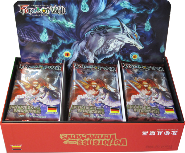 Force of Will Verlorenes Vermächtnis Booster Display