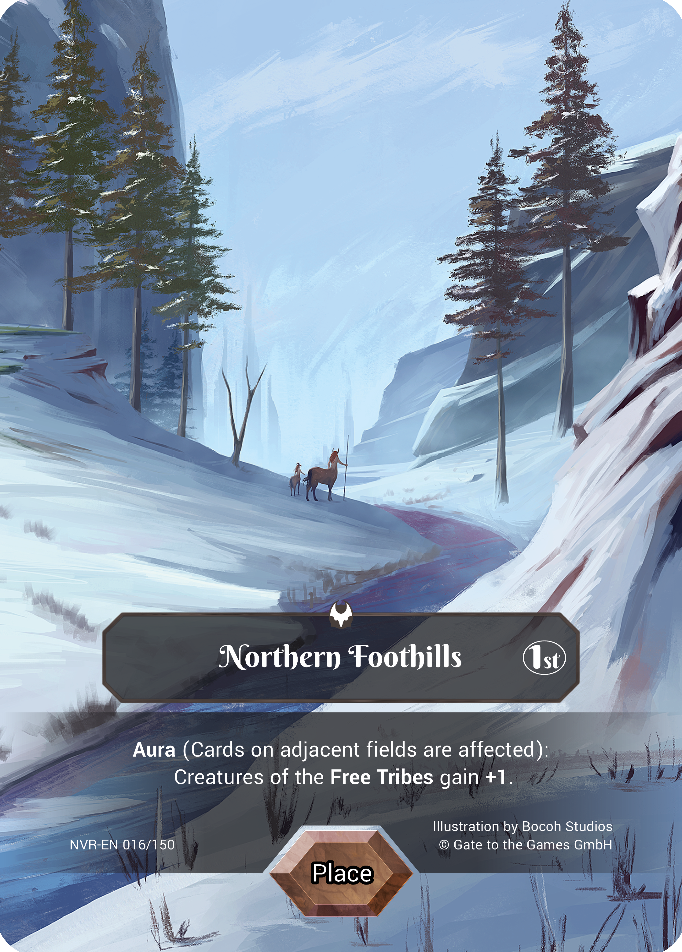 Northern Foothills 016/150 Common  - Alpha 1. Edition EN