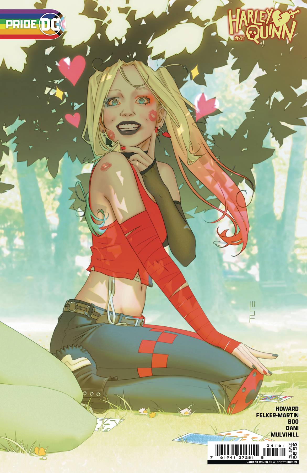 HARLEY QUINN #41 FORBES Connecting DC PRIDE 2024 CSV