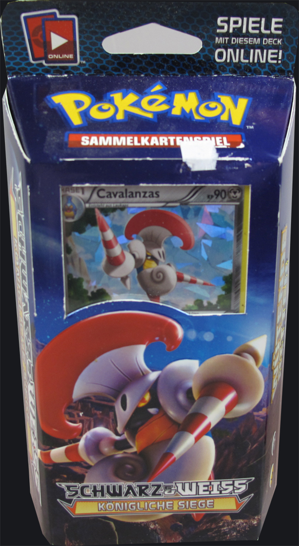 Pokemon Schwarz & Weiß Königliche Siege Themendeck Wütende Ritter