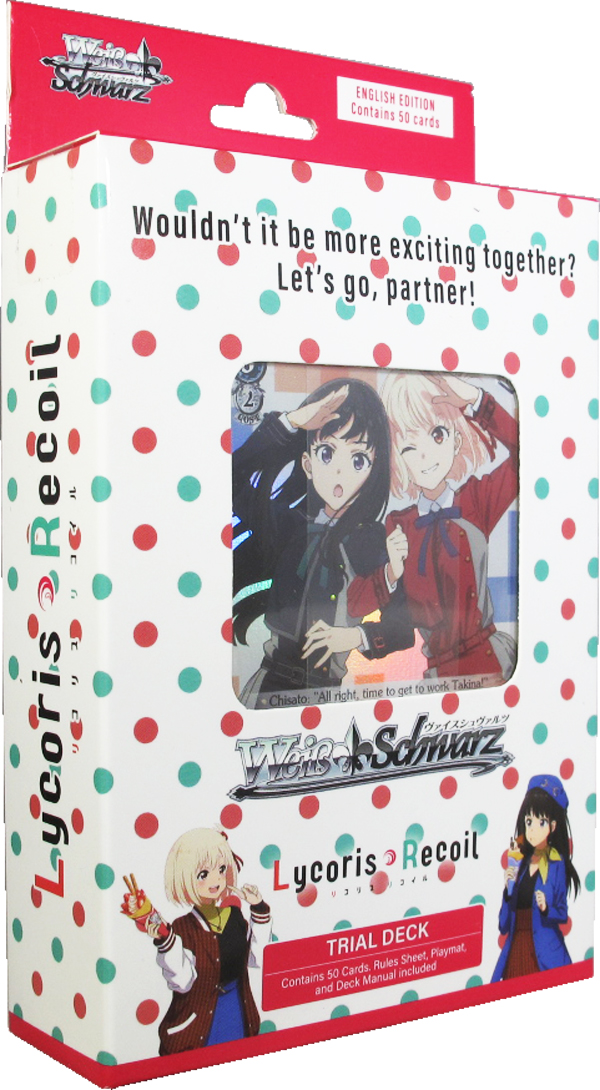 Weiß Schwarz Trial Deck Lycoris Recoil englisch