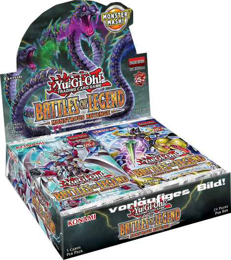 Yu-Gi-Oh!  Battles of Legend: Monstrous Revenge Booster Display deutsch