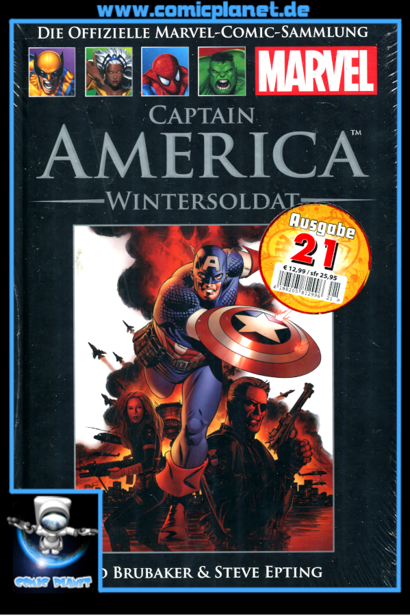 Die offizielle Marvel-Comic-Sammlung 44 (HC) - Captain America: Wintersoldat