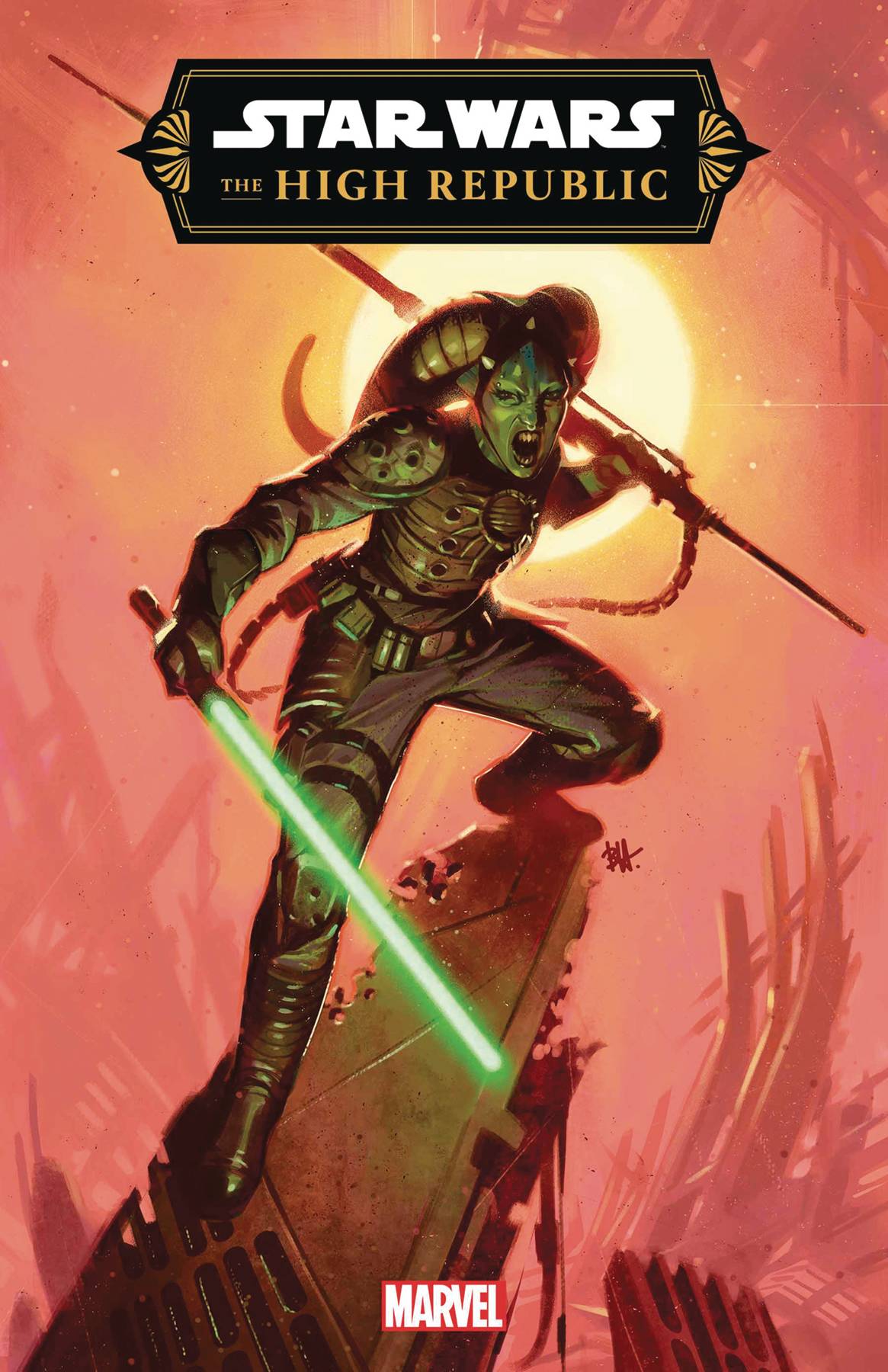 STAR WARS THE HIGH REPUBLIC #4 - 1:25 BEN HARVEY VAR