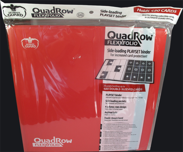 Ultimate Guard - 12er QuadRow Flexxfolio - Red