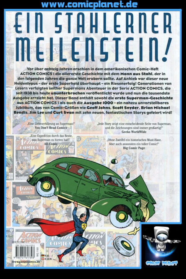 Superman: Action Comics 1000 - Deluxe Edition - HC