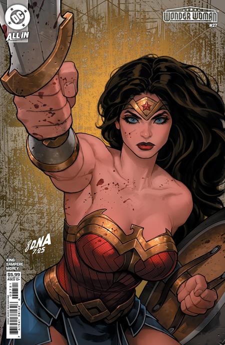 WONDER WOMAN #27 CVR B DAVID NAKAYAMA CARD STOCK VAR
