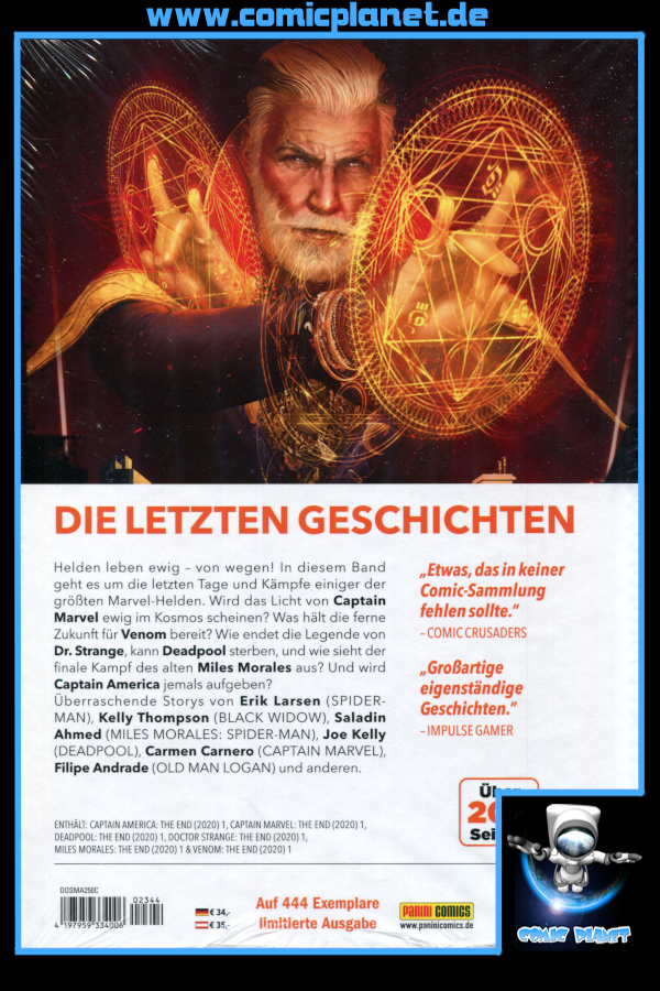 The End: Das Ende der Legenden - HC limitiert auf 444