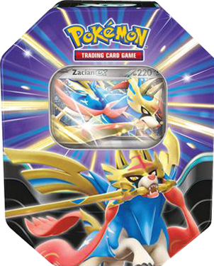 Pokemon Zacian-EX Tin Box deutsch