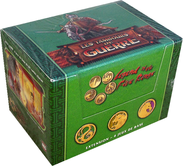 Legend of the Five Rings - Les Tambours De Guerre - Edition Lotus - Starter Deck Display - französis