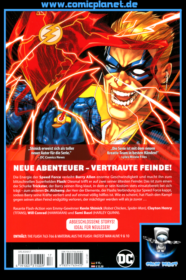 Flash Band 17: Herr der Elemente