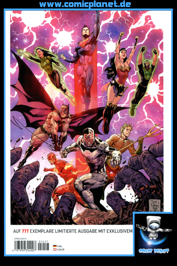 Justice League Band 1: Die Auslöschungs-Maschine - HC
