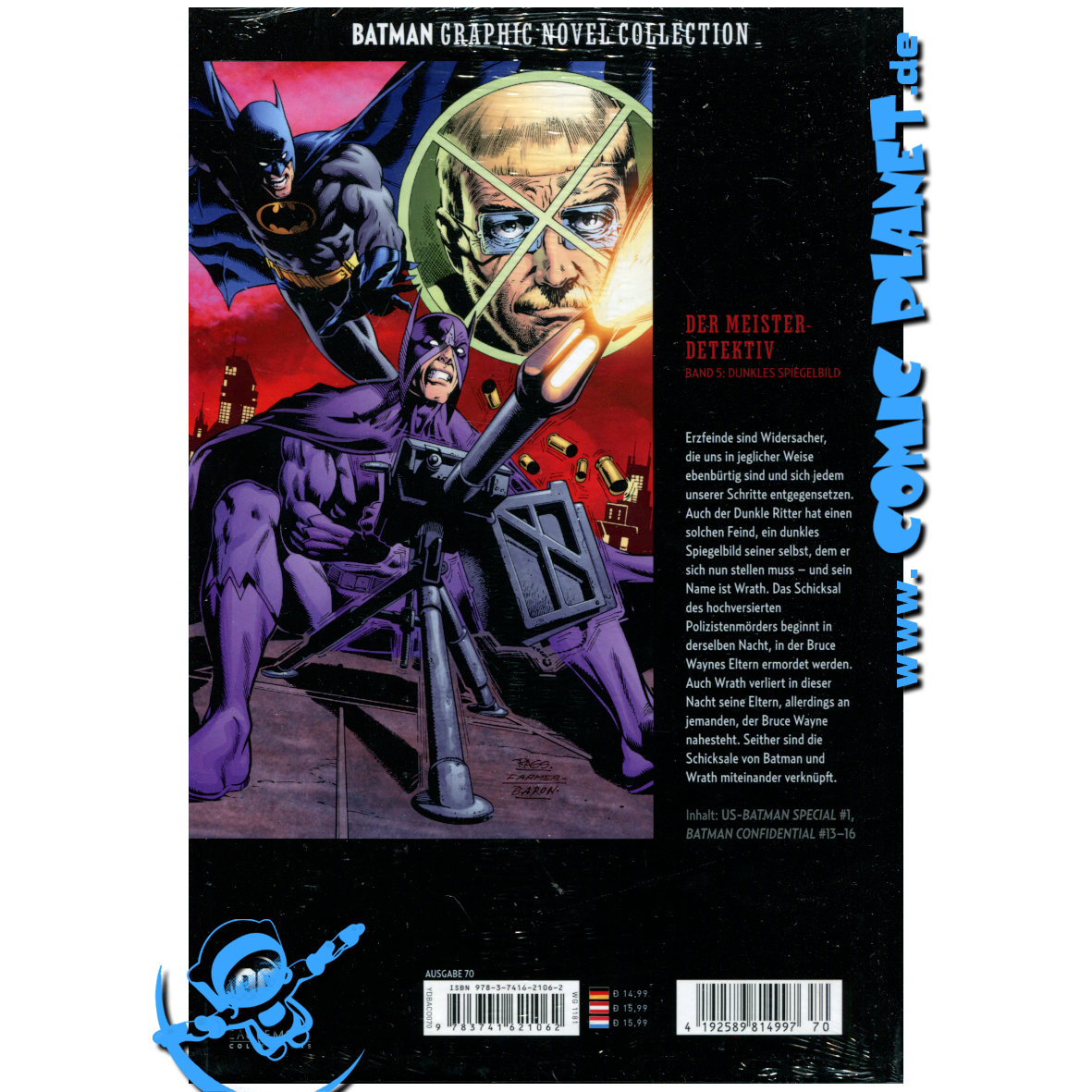 Batman Graphic Novel Collection im HC - Dunkles Spiegelbild (Eaglemoss Collection)