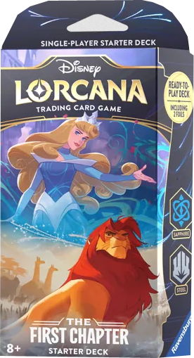 Disney Lorcana Starter Set The First Chapter Aurora & Simba deutsch