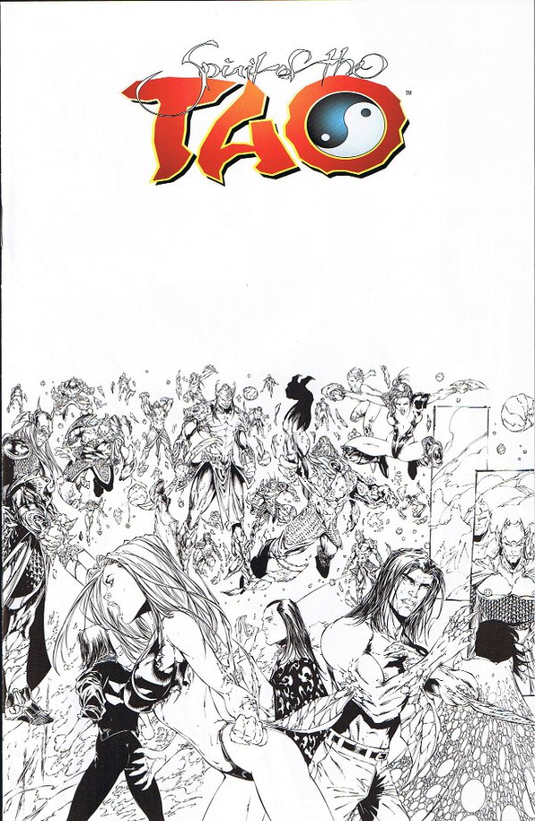 Spirit of the Tao Band 12 Black & White Preview