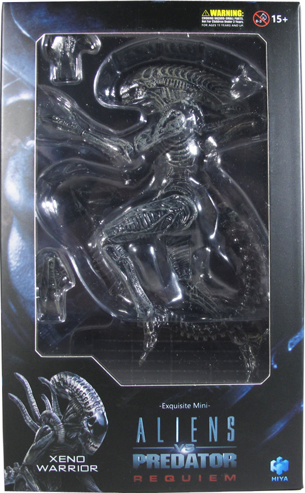Action Figur - Aliens vs Predator Requiem - Exquisite Mini - Xeno Warrior