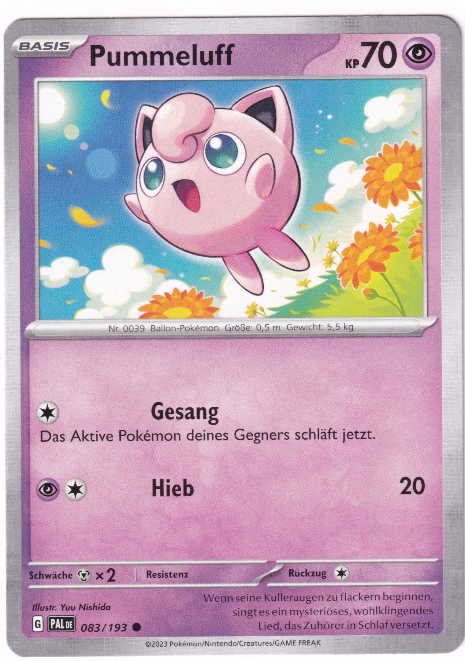 Pummeluff 083/193 Common - Entwicklungen in Paldea Deutsch