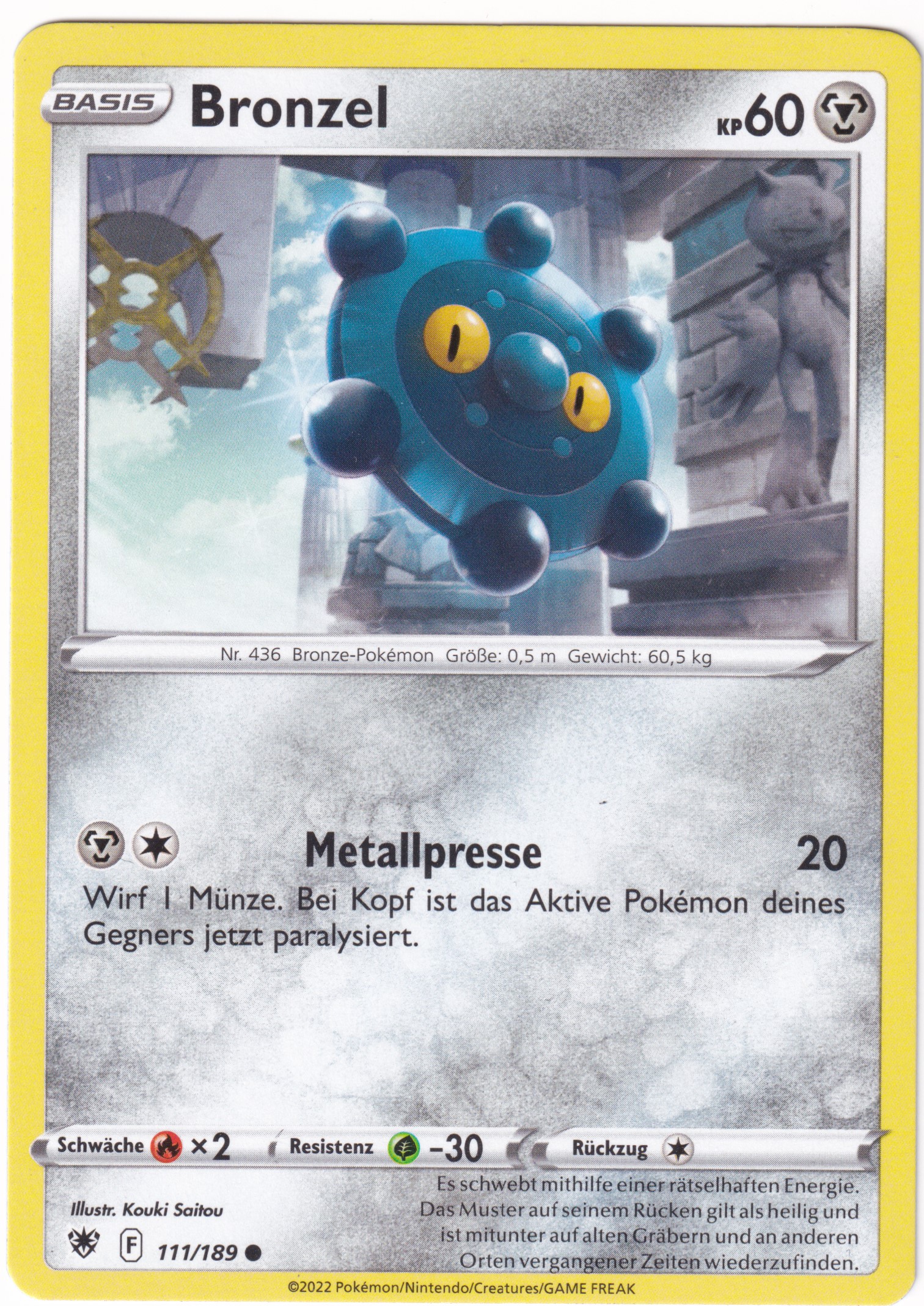 Bronzel 111 /189 Common - Astralglanz Deutsch