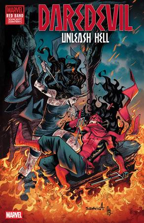 DAREDEVIL UNLEASH HELL RED BAND #4 (OF 5) DAVILA VAR (POLYBAG)