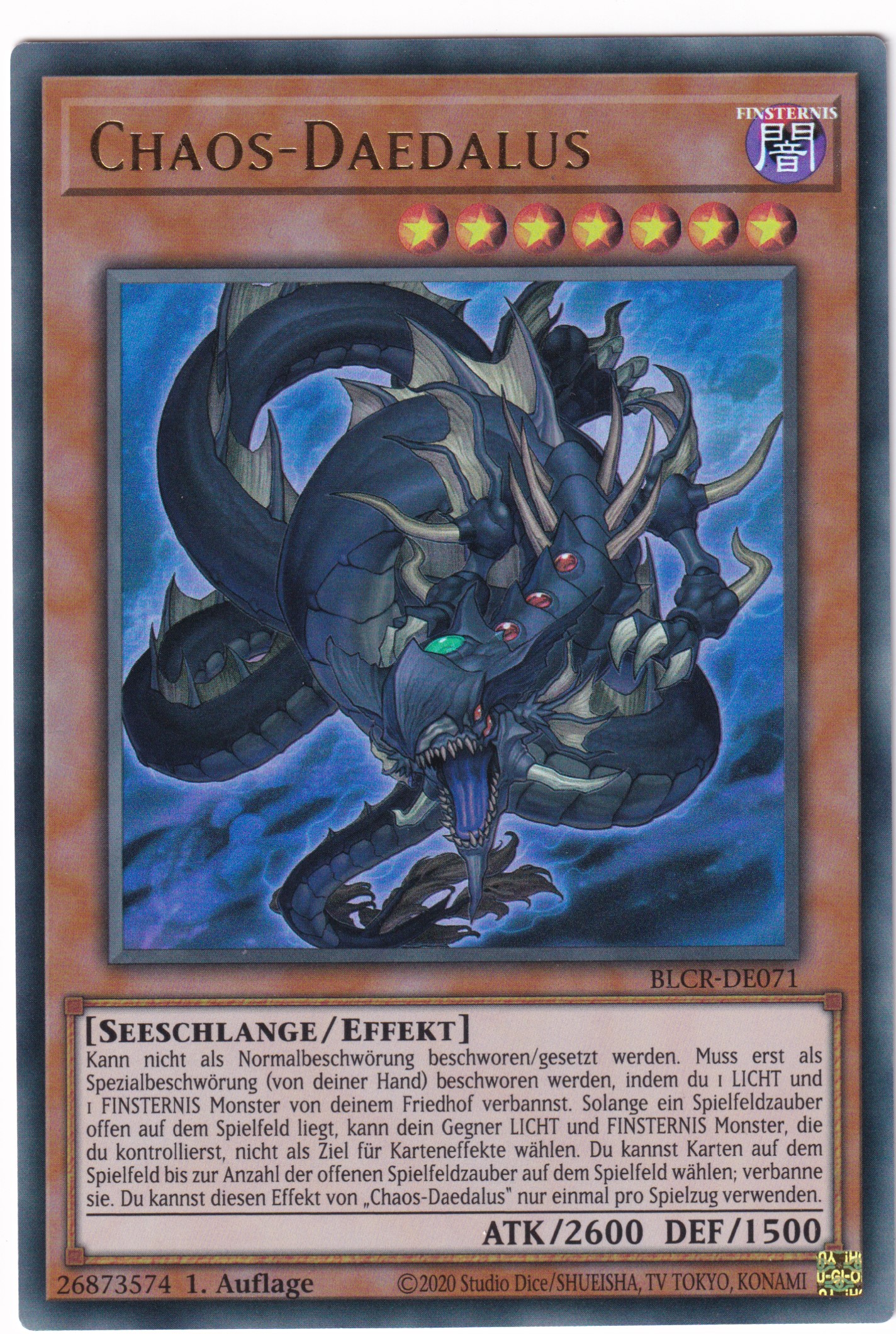 Chaos-Daedalus 071/097 Ultra Rare  - BoL: Crystal Revenge