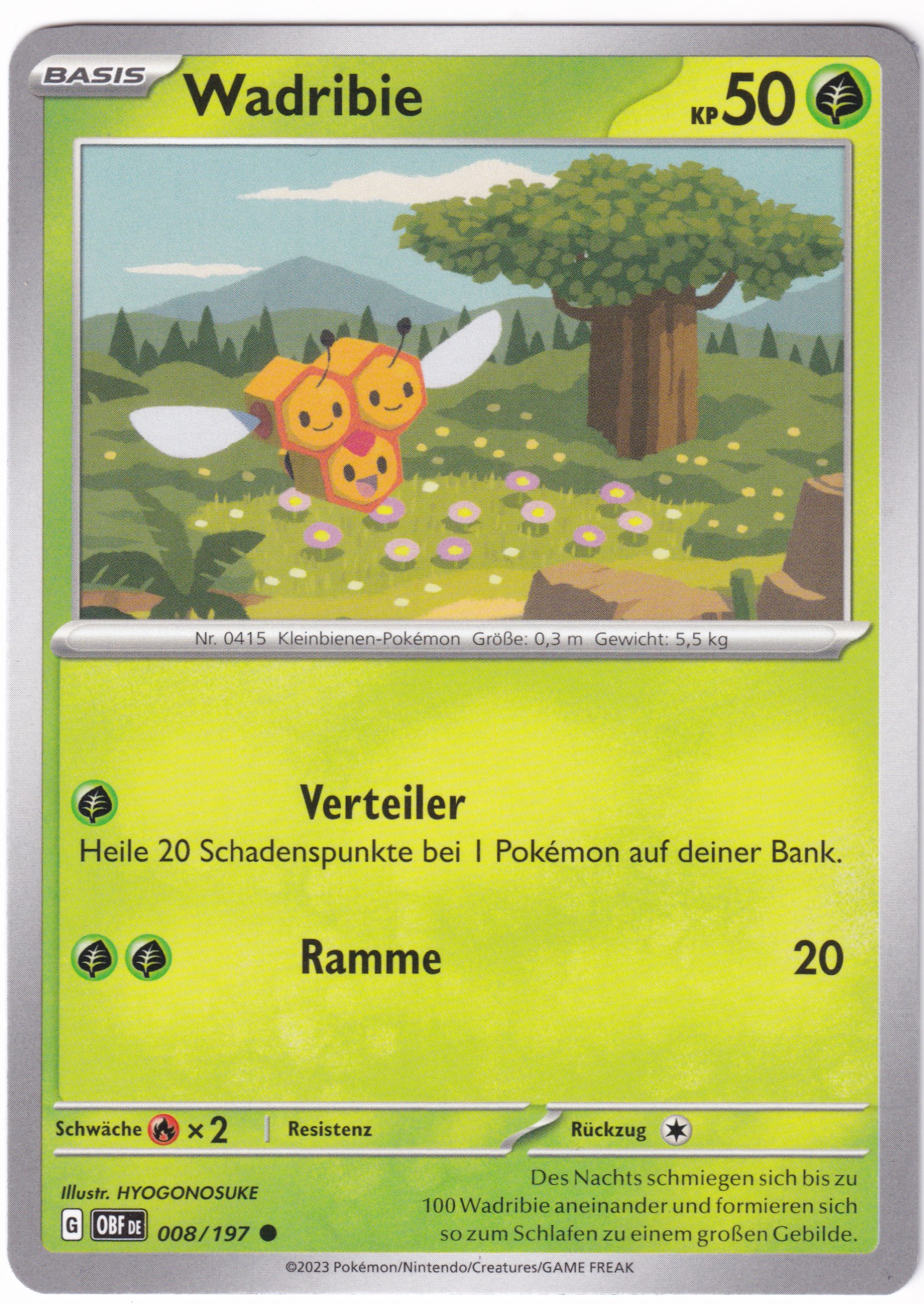 Wadribie 008/197 Common - Obsidian Flammen Deutsch