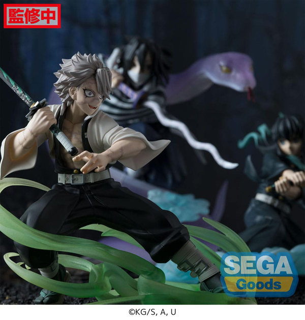 Figur - Demon Slayer - XrossLink Figure - Sanemi Shinazugawa (Hashira Training Arc)
