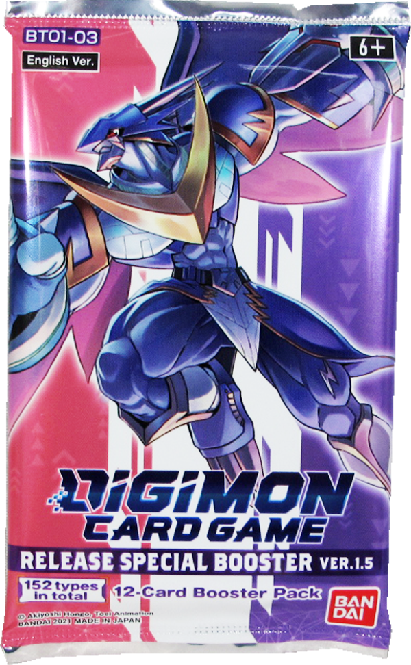 Digimon Card Game Release Special Booster Ver.1.5 BT01-03