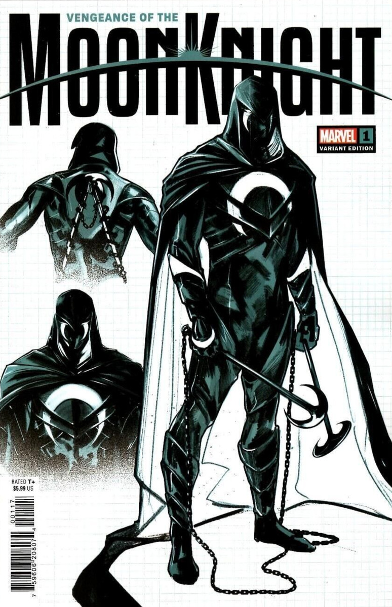 VENGEANCE OF THE MOON KNIGHT (2024) #1 - 1:10 DESIGN VAR