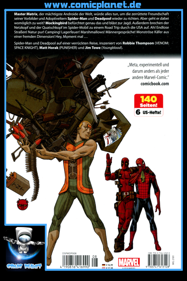 Spider-Man/Deadpool Band 8: Deadpool haut rein