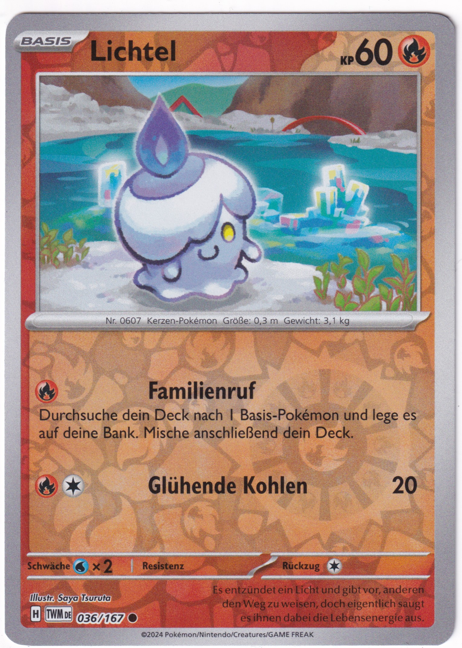 Lichtel 036/167 Common Reverse Holo - Karmesin & Purpur - Maskerade im Zwielicht Deutsch