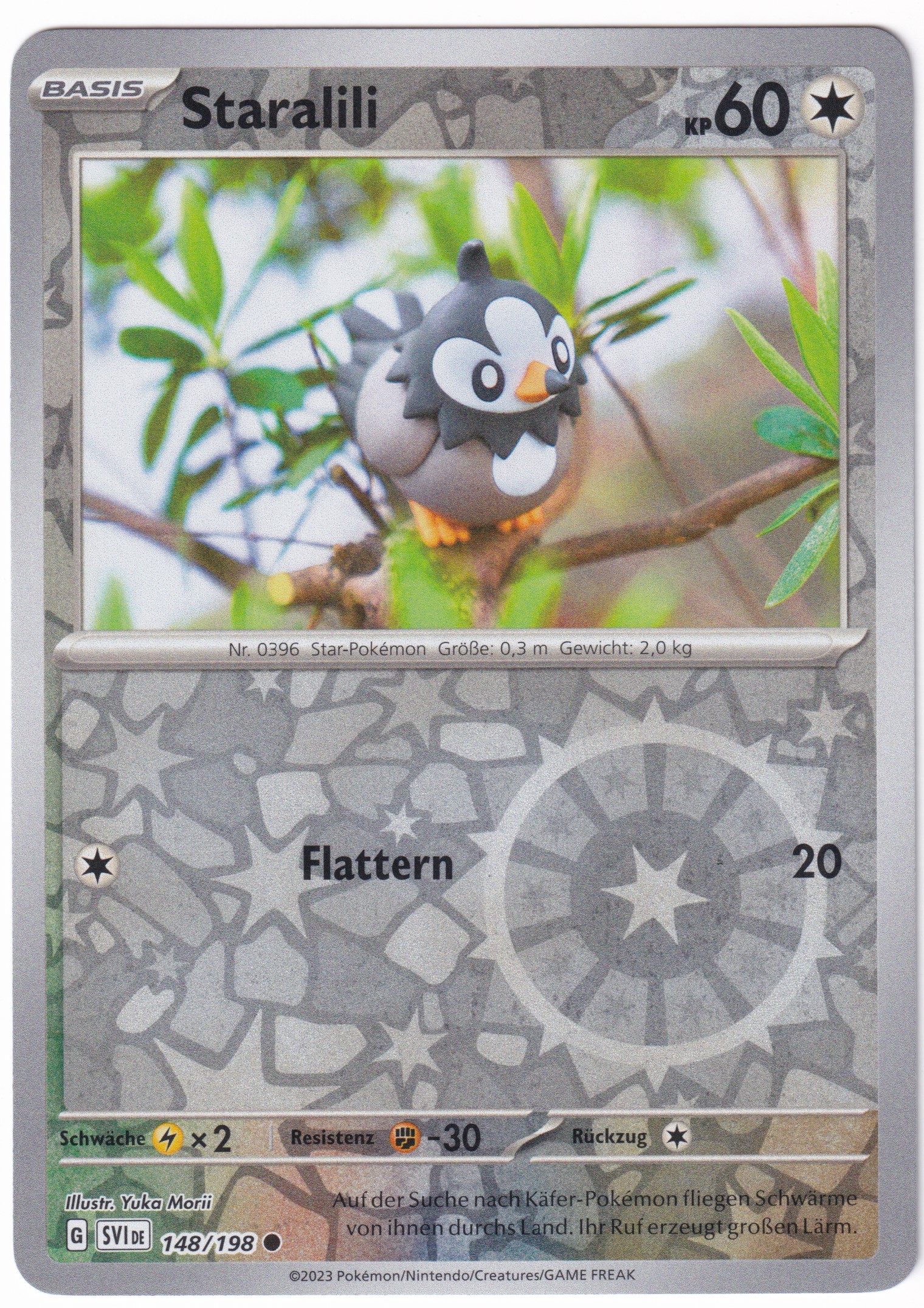 Staralili 148/198 Common Reverse Holo  - Karmesin & Purpur Deutsch