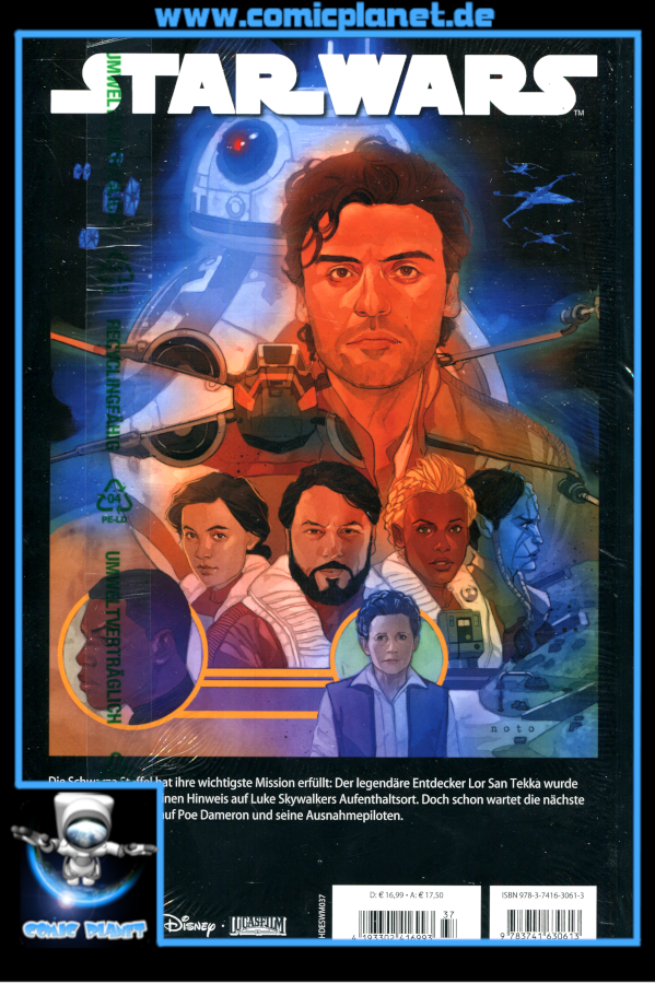 Star Wars Marvel Comics-Kollektion Band 37 (HC) - Poe Dameron: Das Erwachen
