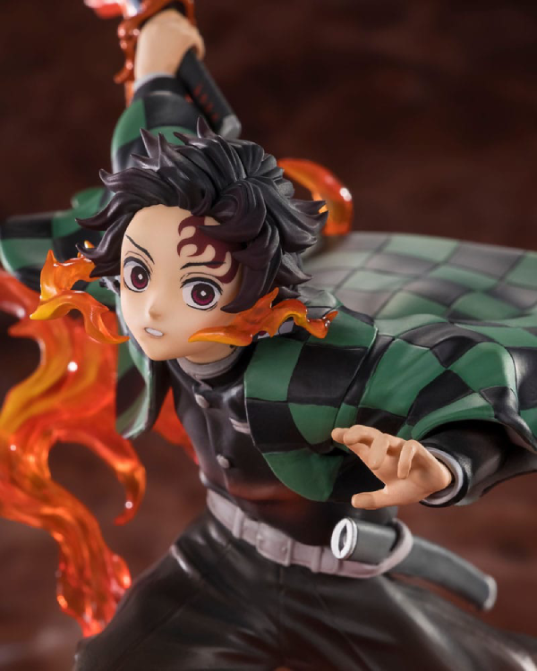 Figur - Demon Slayer - FigurartsZERO Figure - Tanjiro Kamado (Kyojuro Rengoku's Sword Guard Ver.)