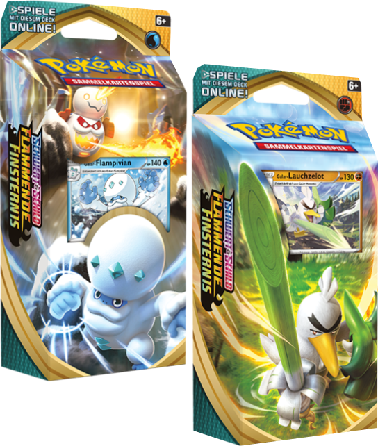Pokemon Schwert & Schild Flammende Finsternis Themendeck Set