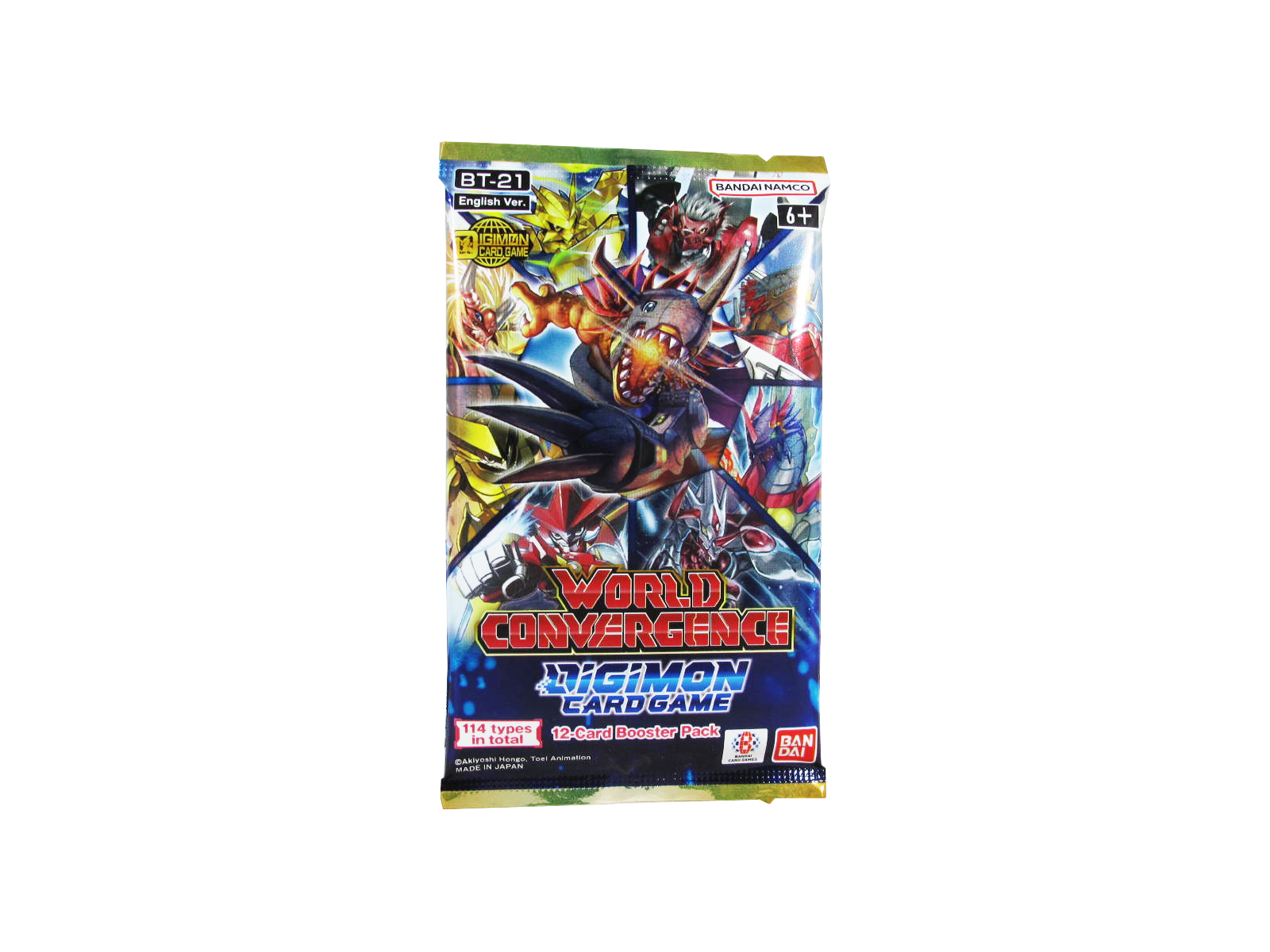 Digimon Card Game Booster World Convergence BT21 englisch