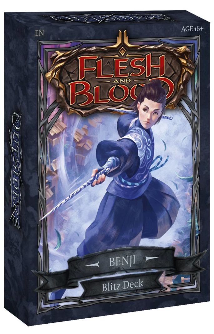 Flesh and Blood - Outsiders - Benji Blitz Deck englisch