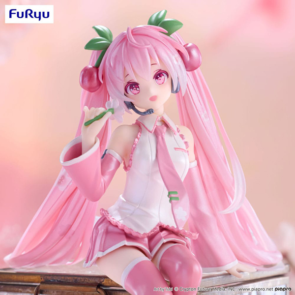 Figur - Hatsune Miku - Noodle Stopper Figure - Sakura Miku 2024 (Pearl Color Ver.)