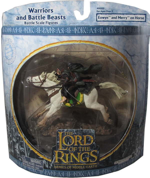 The Lord of the Rings - Warrior and Battle Beasts - Battle Scale Figures - Éowyn and - Action Figur
