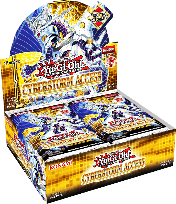 Yu-Gi-Oh! Cyberstorm Access Booster Display englisch