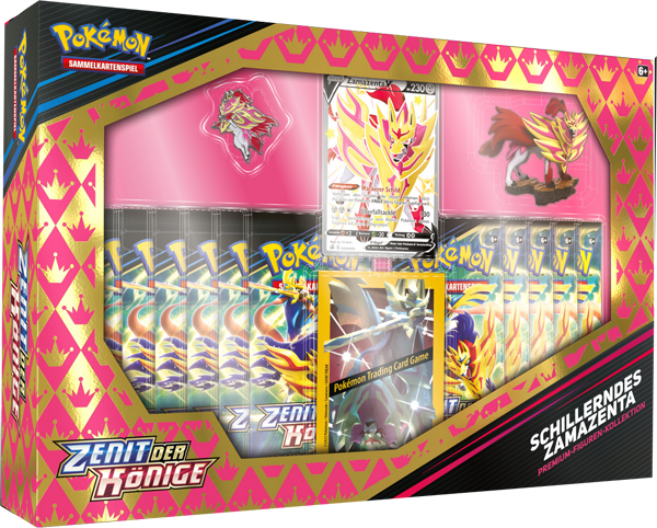 Pokemon Zenit der Könige Schillerndes Zamazenta Premium Figuren Kollektion