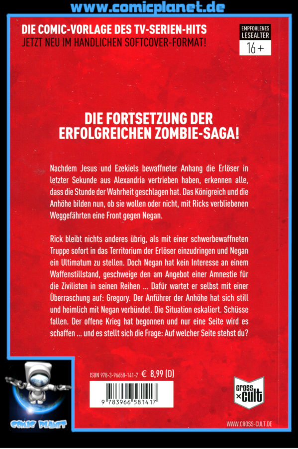 The Walking Dead Band 20: Krieg - Teil 1 (ab 16 J.)