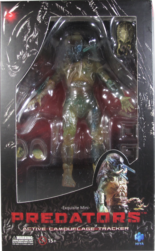 Action Figur - Predators - Exquisite Mini - Active Camouflage Tracker