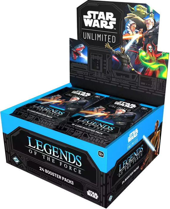 Star Wars: Unlimited - Legends of the Force Booster Display englisch