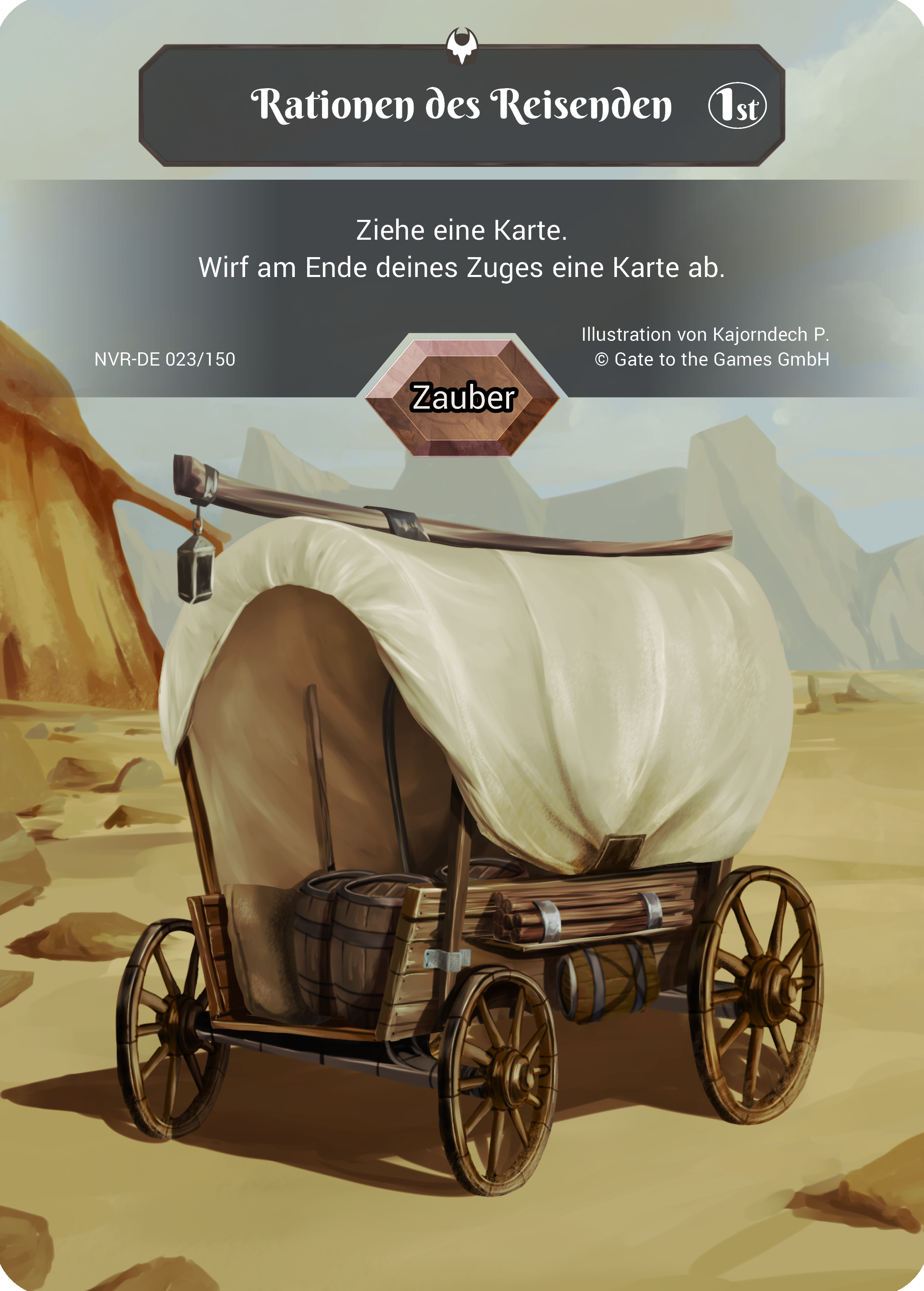 Rationen des Reisenden 023/150 Common  - Alpha 1. Edition DE