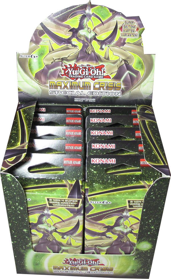 Yu-Gi-Oh! Maximum Crisis Special Edition Display