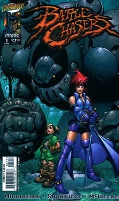 BATTLE CHASERS #1 (1998) CHARVEST VARIANT