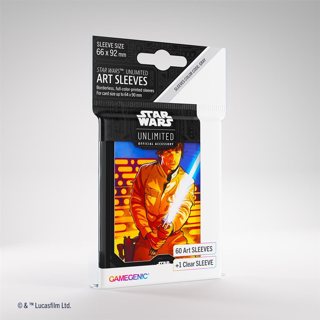Gamegenic - Star Wars: Unlimited Art Sleevees - Luke Skywalker