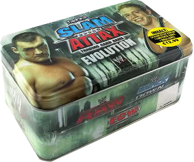 Topps Trading Cards - WWE Slam Attax Evolution Tin Vladimir Kozlov & Jack Swagger deutsch